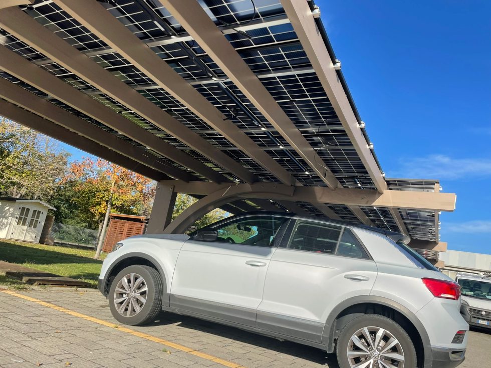 Carport fotovoltaico<br /> 